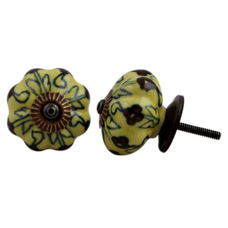 Yellow Green Melon Knob