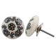 Forest Green Tiny Flower Knob