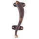 Vintage Bronze Door Pull or Handle In Fish Shape