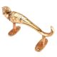 Parrot Door Handles In Golden Colour