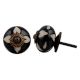 Black Etched Ceramic Knob 40