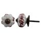 Cherry White Medium Knob
