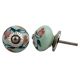 Red Green Flower Knob