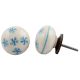 Blue Snow Flakes Knob (1)