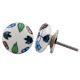 Mixed Floral Flat Knob