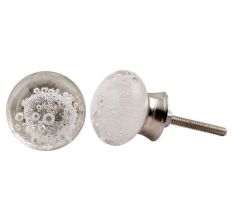 Clear Bubble Glass Knobs Online