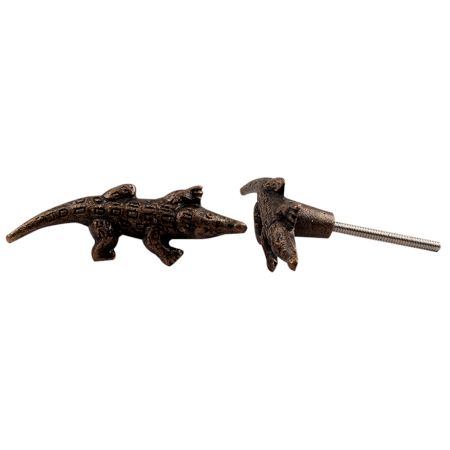 Crocodile Metal Dresser Knobs