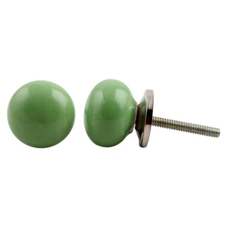 Pea Green Knob Small