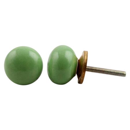 Pea Green Knob Small
