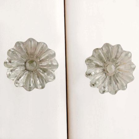 Clear Sunflower Knob