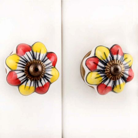 Sun Flower Melon Knob