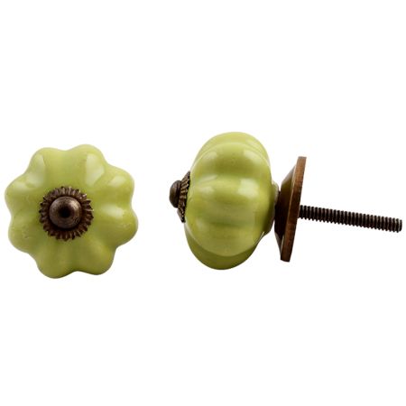 Lime Green Medium Knob