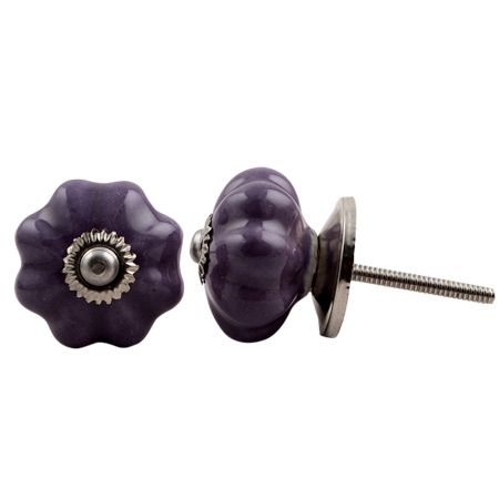 Purple Medium Knob