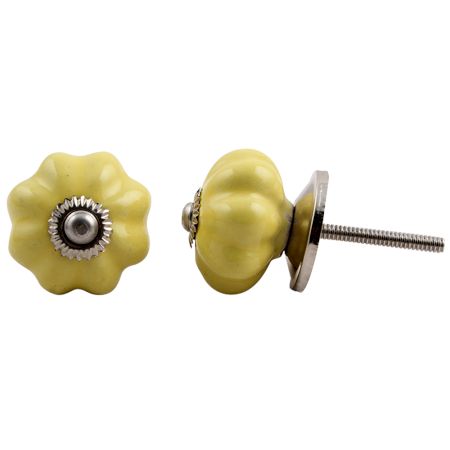 Yellow Melon Medium Knob