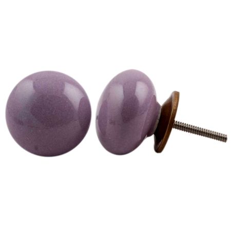 Light Purple Flat Knob