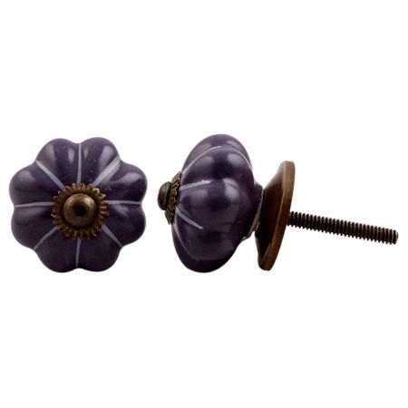 Purple Melon Medium Knob