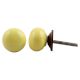Yellow Solid Knob Small