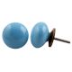 Sky Blue Flat Knob