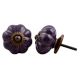 Purple Gold Line Knob