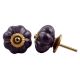 Purple Gold Line Knob