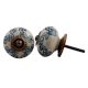 Slate Blue Tiny Dresser Knob