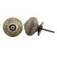 Mixed Circular Crackle Ceramic Wardrobe Knob