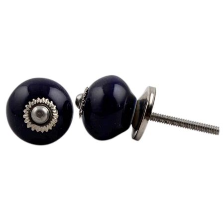 Navy Blue Knob Small