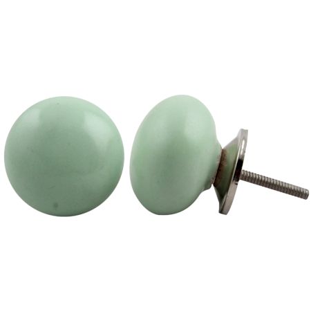 Solid Light Green Knob