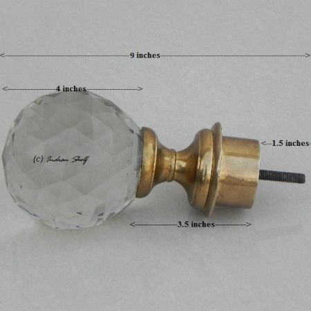 Diamond Newel Post Finial