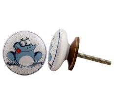 Frog Ceramic Knob