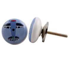 Aeroplane Ceramic Knob (1)