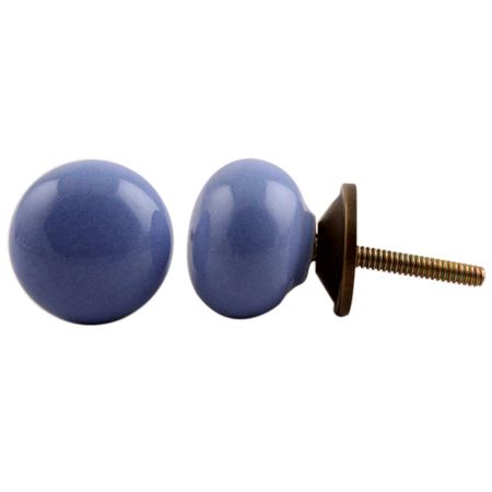Slate Blue Knob Small