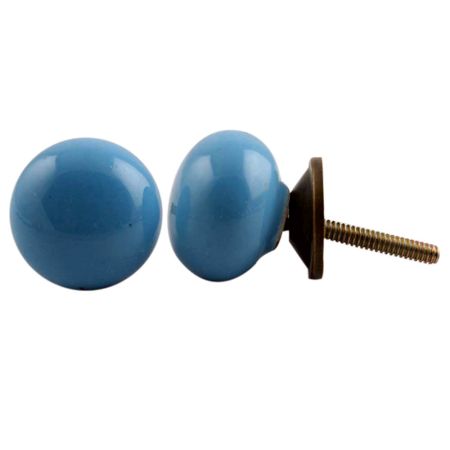 Sky Blue Knob Small