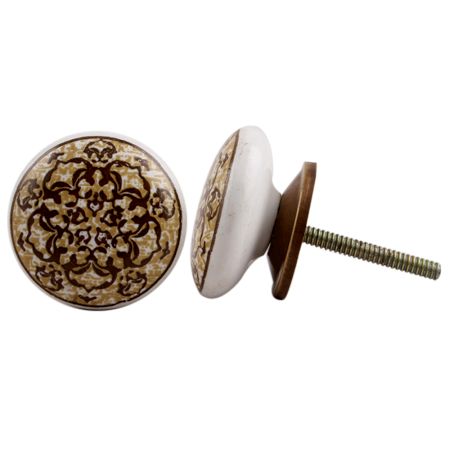 Floral Pattern Knob-01