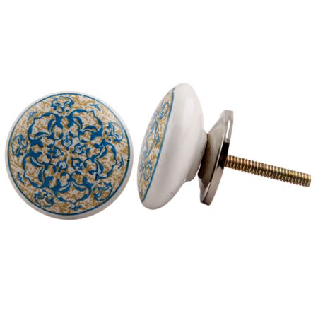 Floral Pattern Knob-05