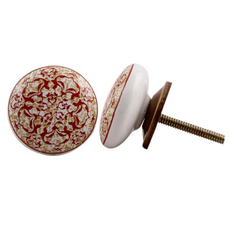 Floral Pattern Knob-06