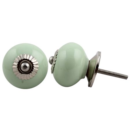 Solid Light Green Knob