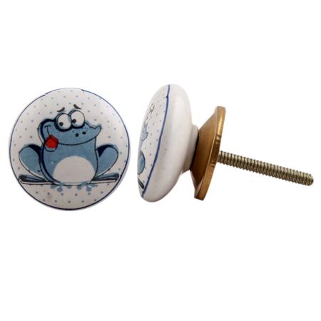 Frog Ceramic Knob