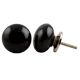 Black Flat Knob