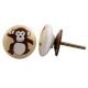Monkey Ceramic Knob