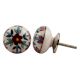 Wheel Floral Knob