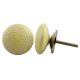 Yellow Etched Flat Knob