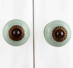 Sage Green Line Knob