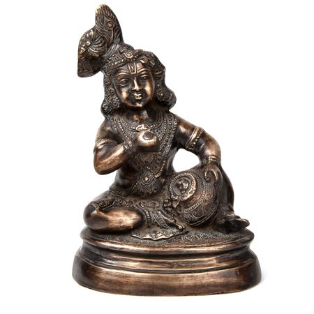 Bronze Statue of Baby Krishna