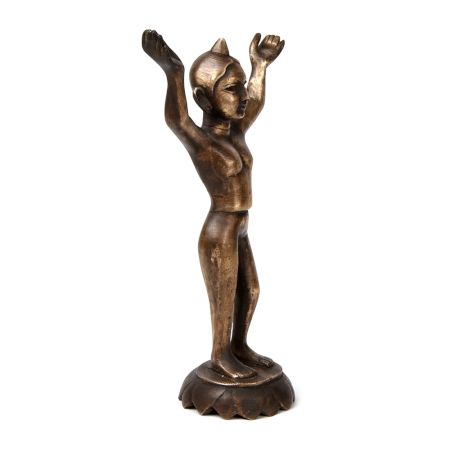 Tribal God Handmade Bronze Statue