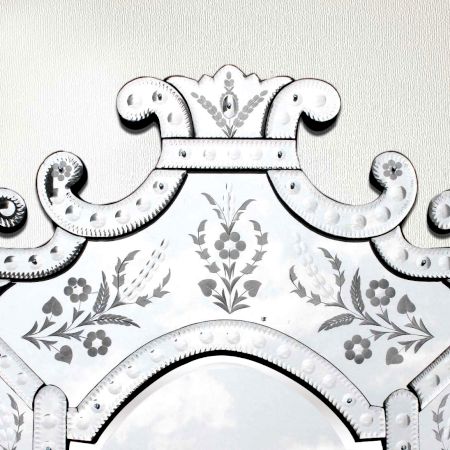 Vintage Venetian Mirror-48 inches X 29 inches