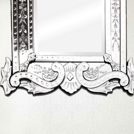 Long Venetian Mirror-48 inches X 31 inches