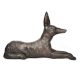 Bronze Statue of Seated Dog