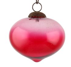 Set Of 4 piece Pink Turnip Christmas Hanging