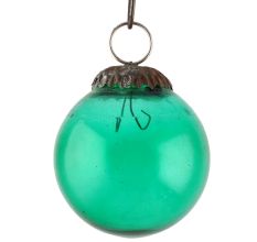 Set Of 4 piece Green Round Christmas Hanging